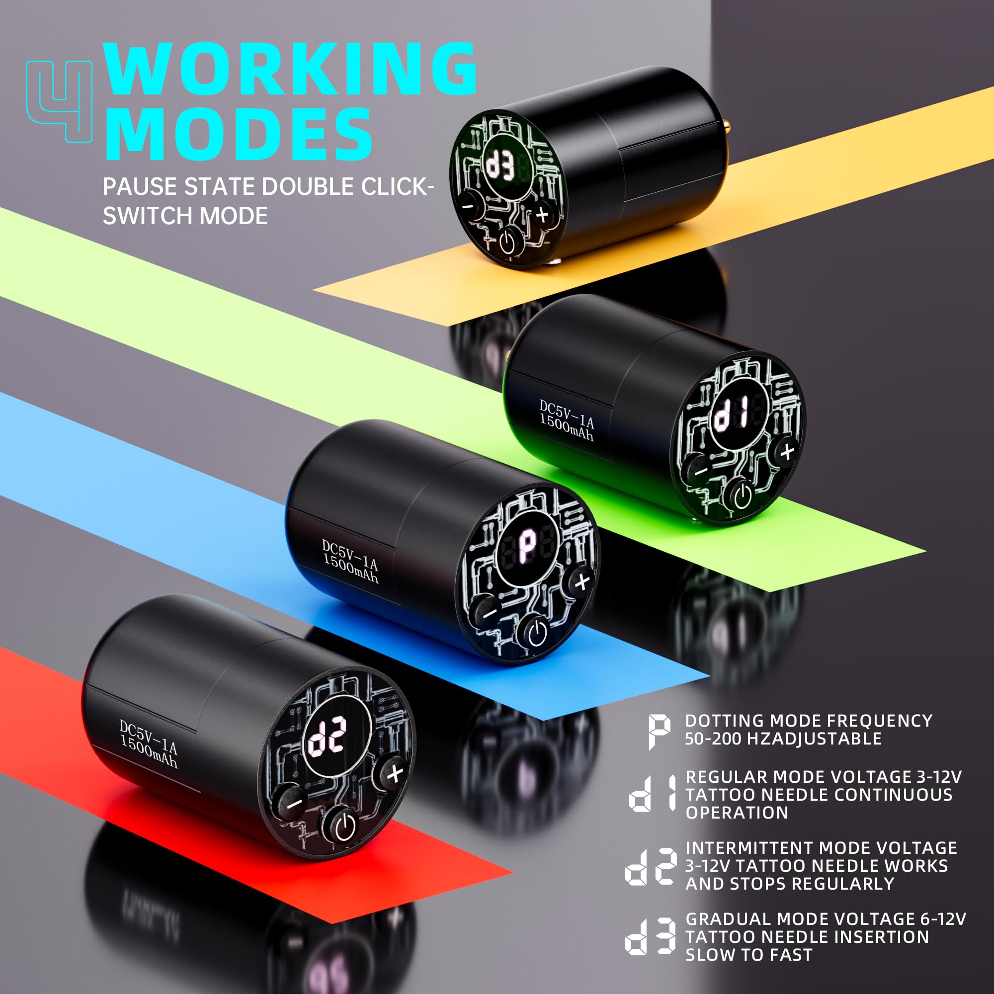 MIHERT inks offer vibrant color options for versatile designs.