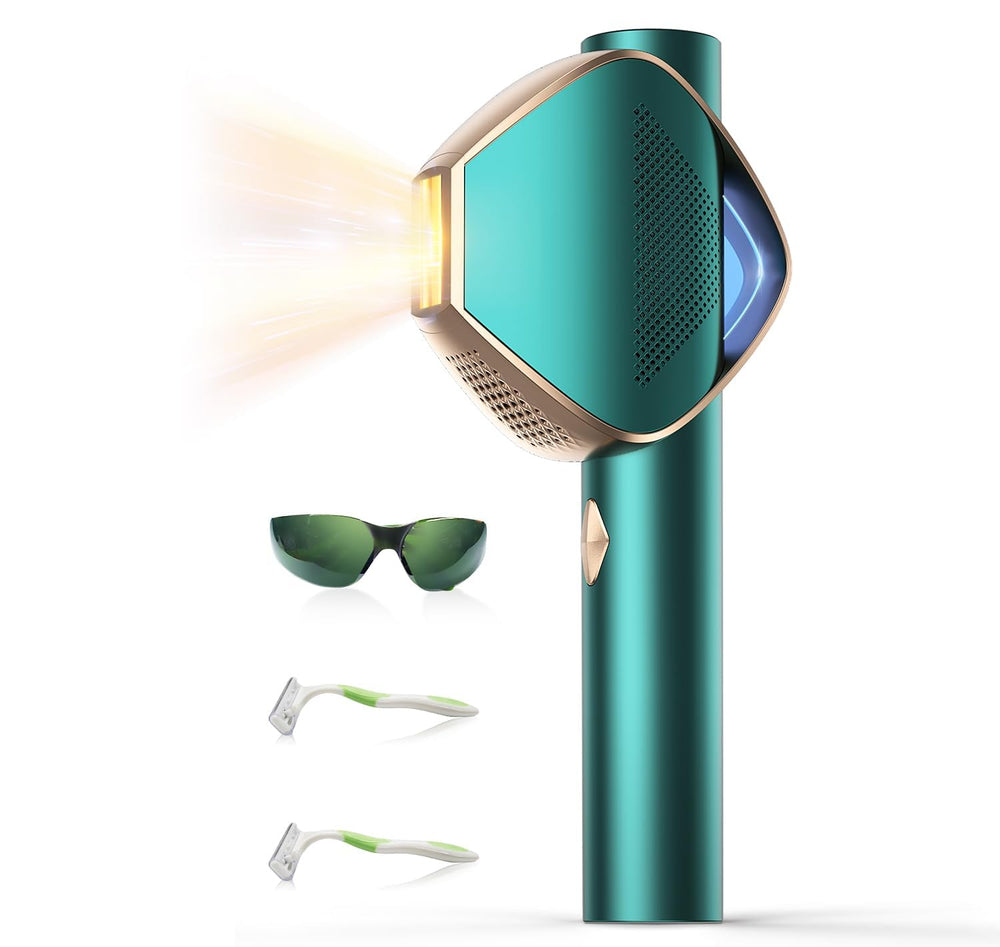 Mihilo laser removal front view for at-home convenience and easy handling.