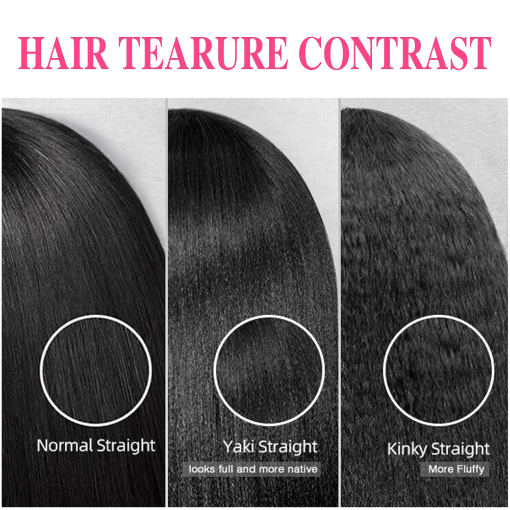 Mihugass model wearing 18-inch extensions showcases dramatic length and volume.