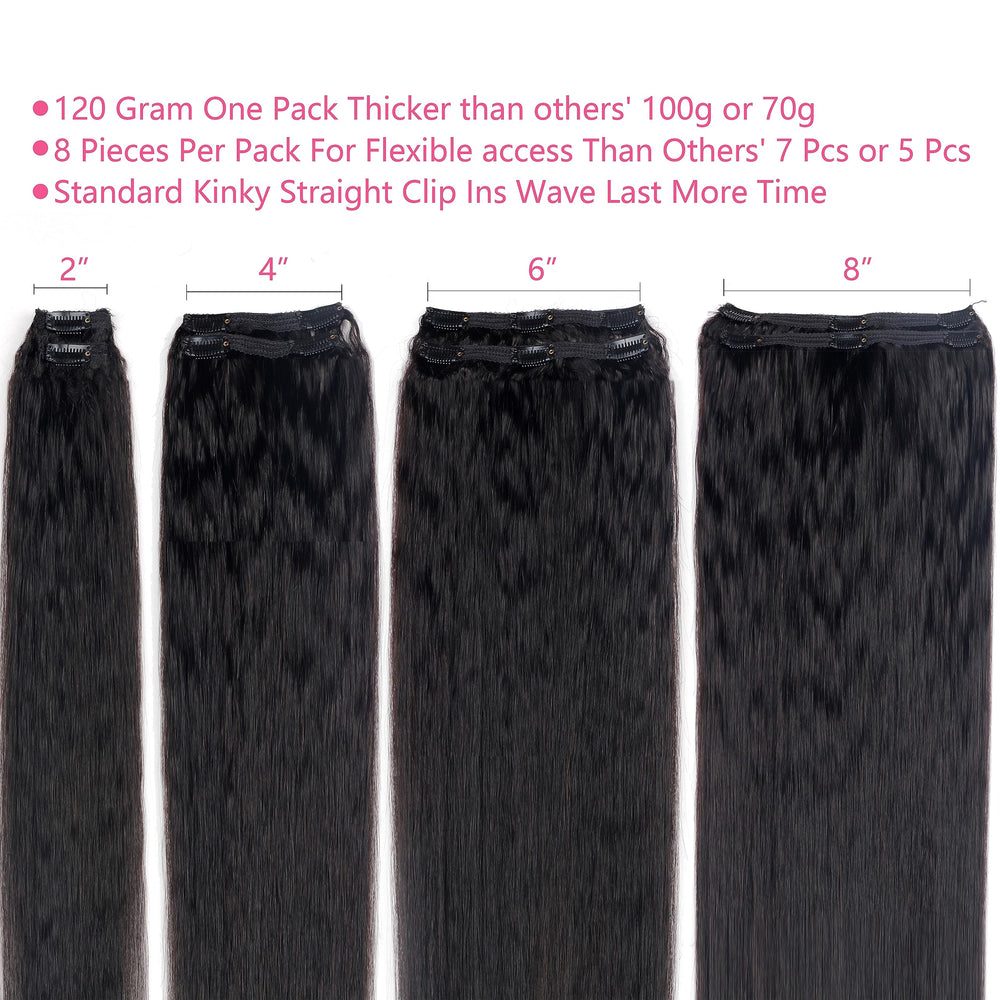 Mihugass seamless clip-on extensions for a comfortable, secure fit.