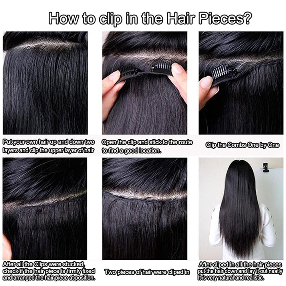 Mihugass special occasion hairstyle clip-ins for weddings and parties.