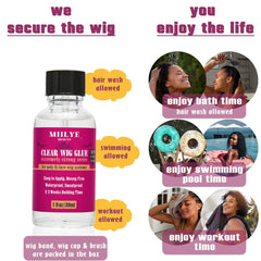 MIILYE BEAUTY wig glue remover 30ml for easy removal and residue cleanup