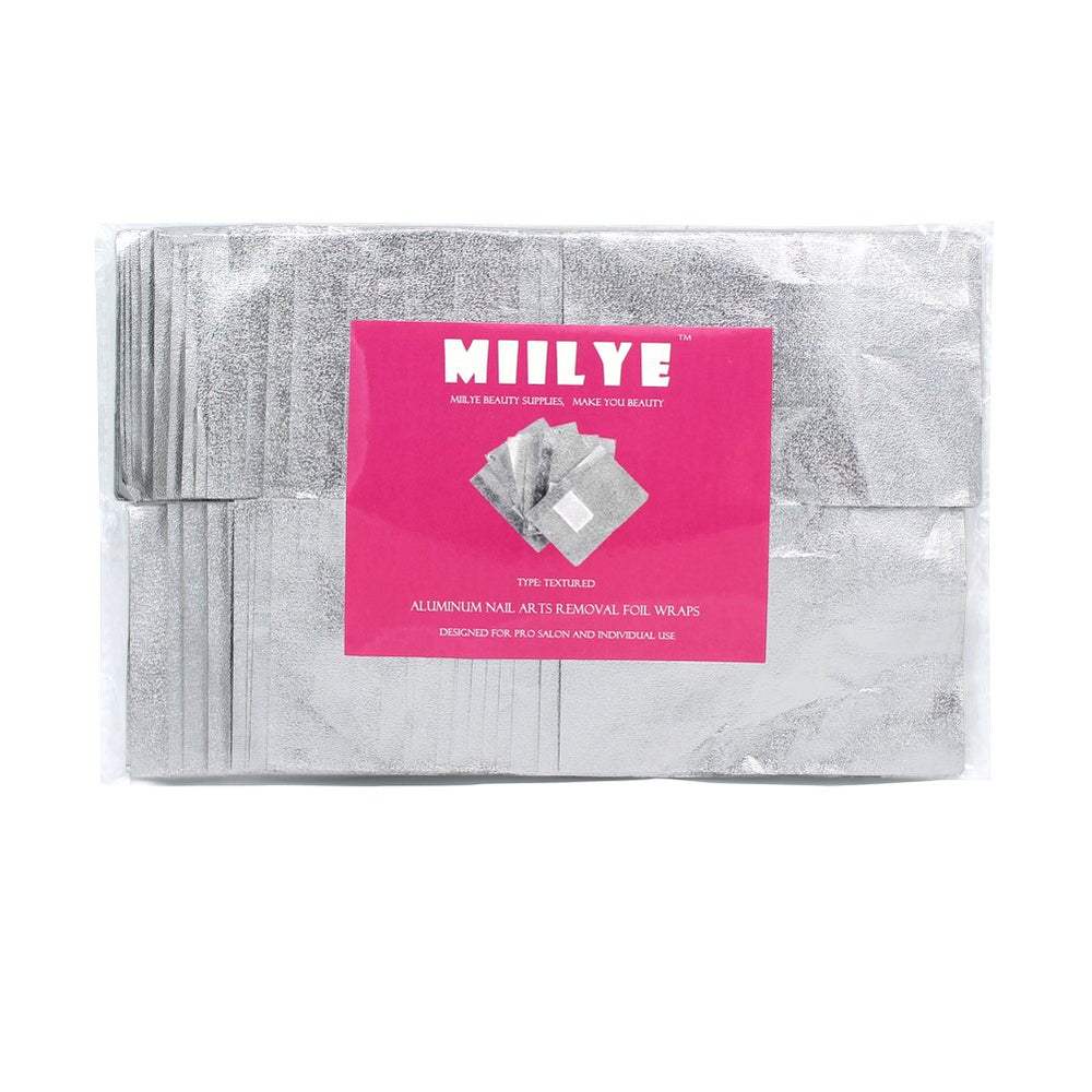 MIILYE disposable hygienic nail removal wraps for home or salon use