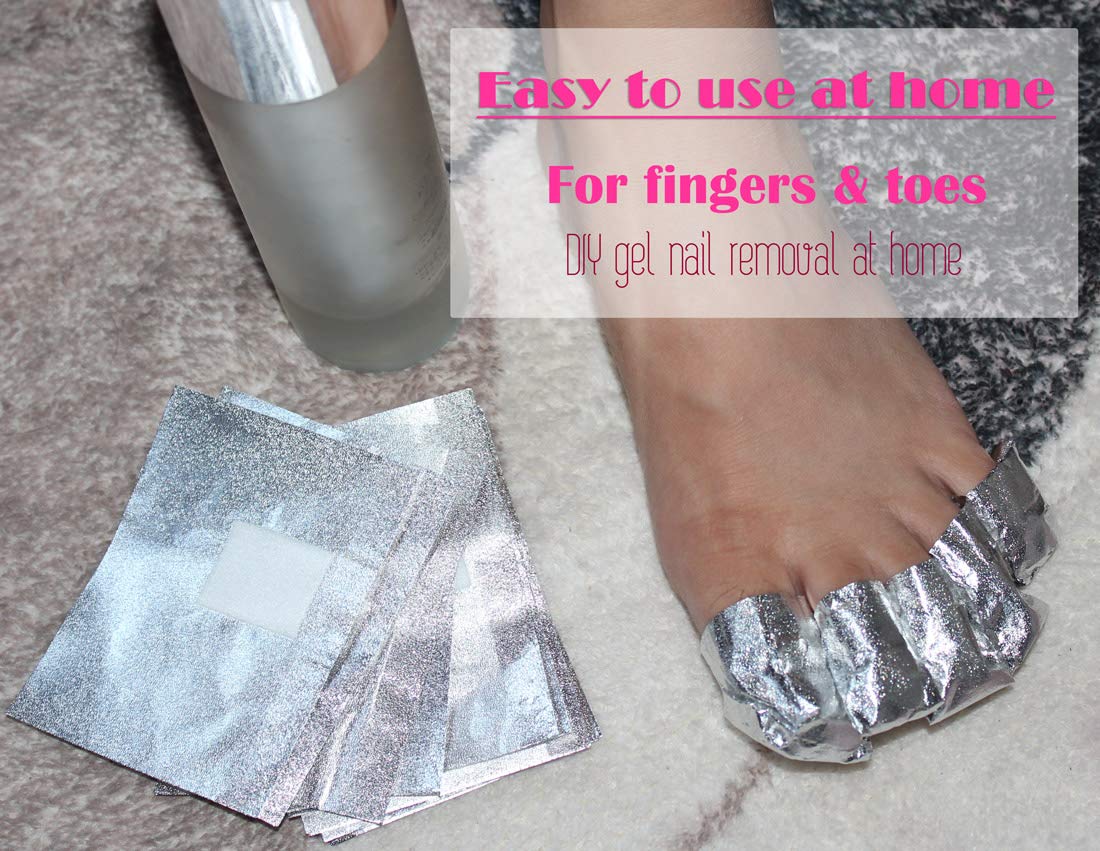 MIILYE shellac removal wrap ideal for fingers and toes
