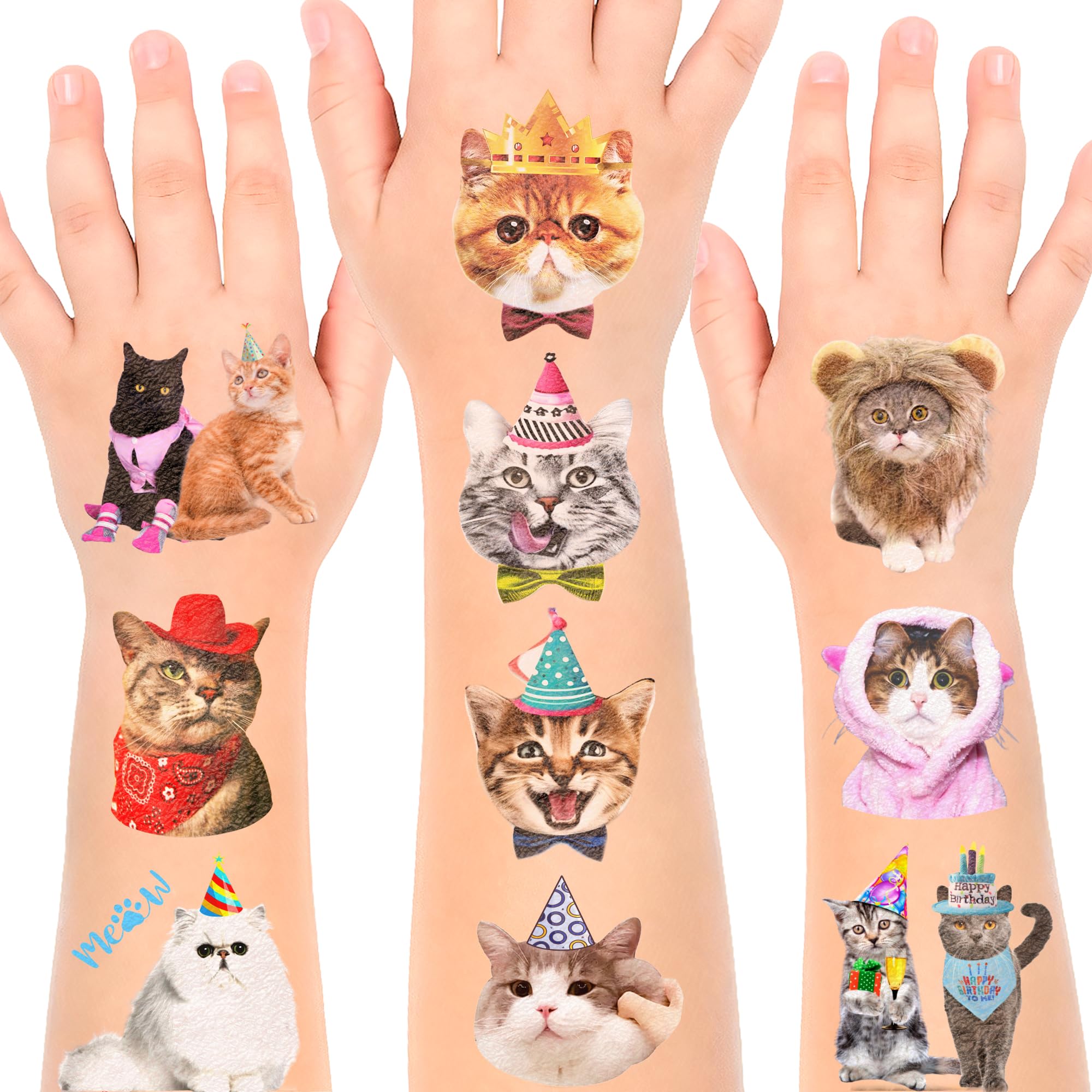 MIIVOYAGE gift idea cat tattoos perfect for animal lovers.