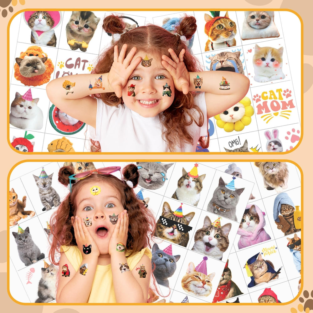 MIIVOYAGE party decorations feature cat designs for festive celebrations.