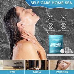 MIJOYDUO steamers closeup showing natural essential oils for spa-like relief.