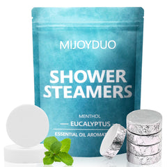 MIJOYDUO Body Restore eucalyptus steamers box, ready for gifting and daily use.