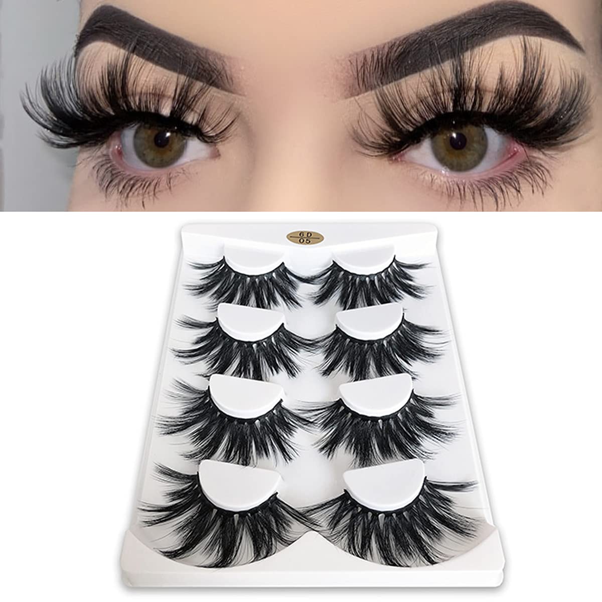 MIKIWI 25mm dramatic 6D lashes for bold, stage-ready eyes.