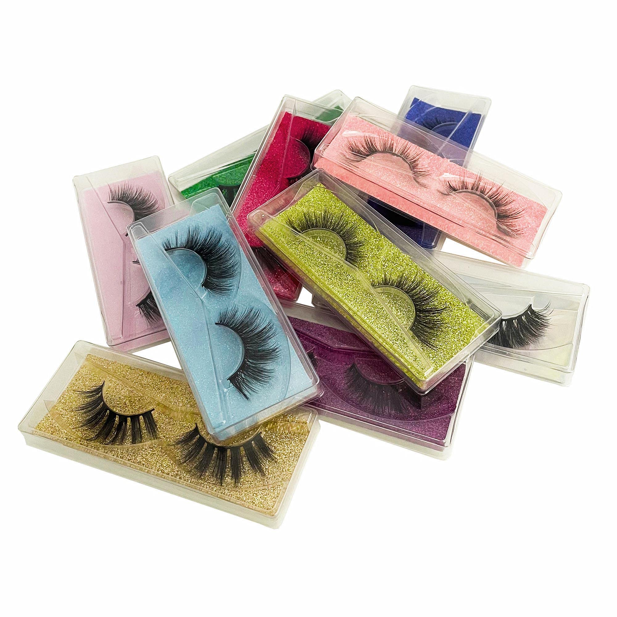 Mikiwi 10-pack lashes in individual packaging for easy storage