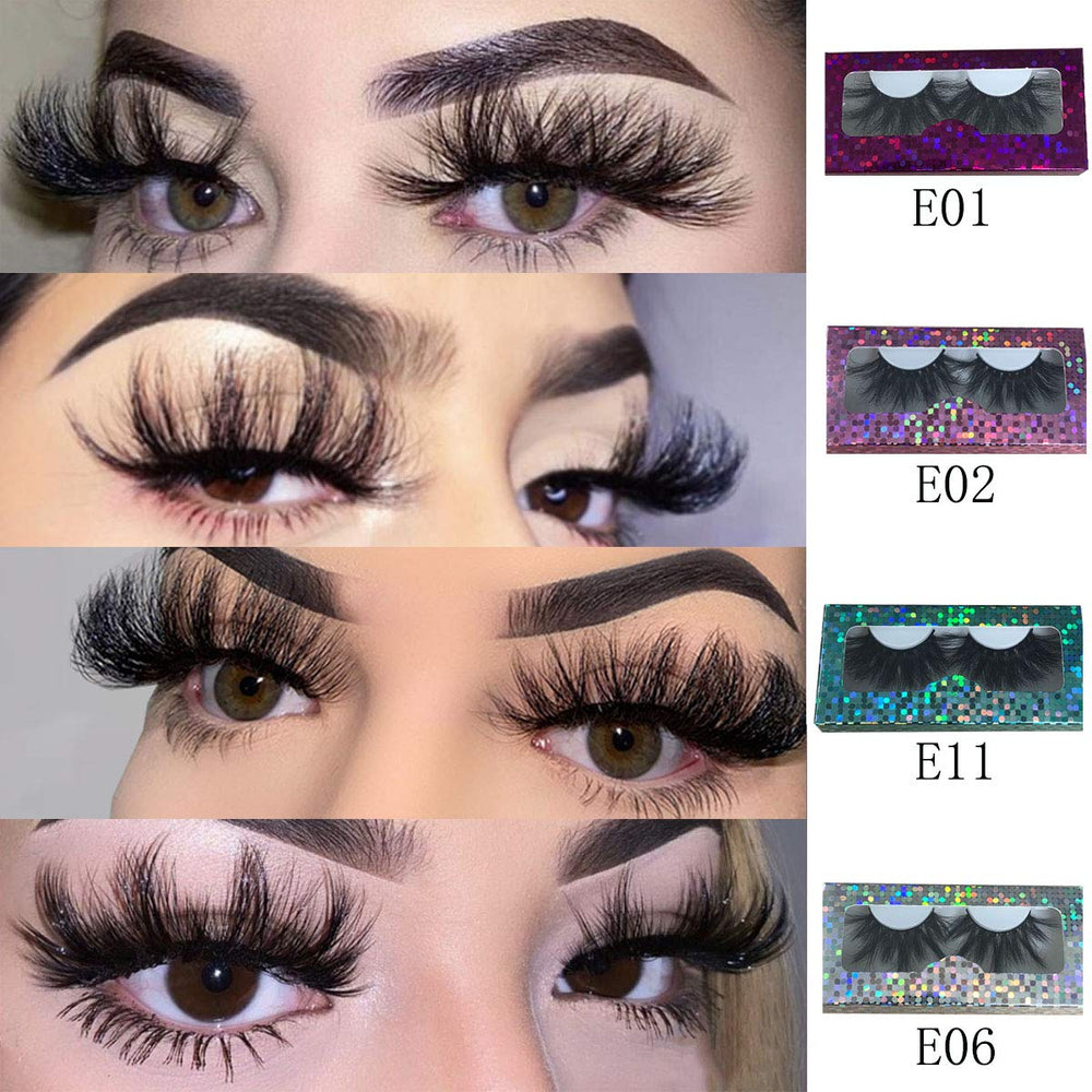 Dramatic 3D lashes from Mikiwi add defined volume for events.