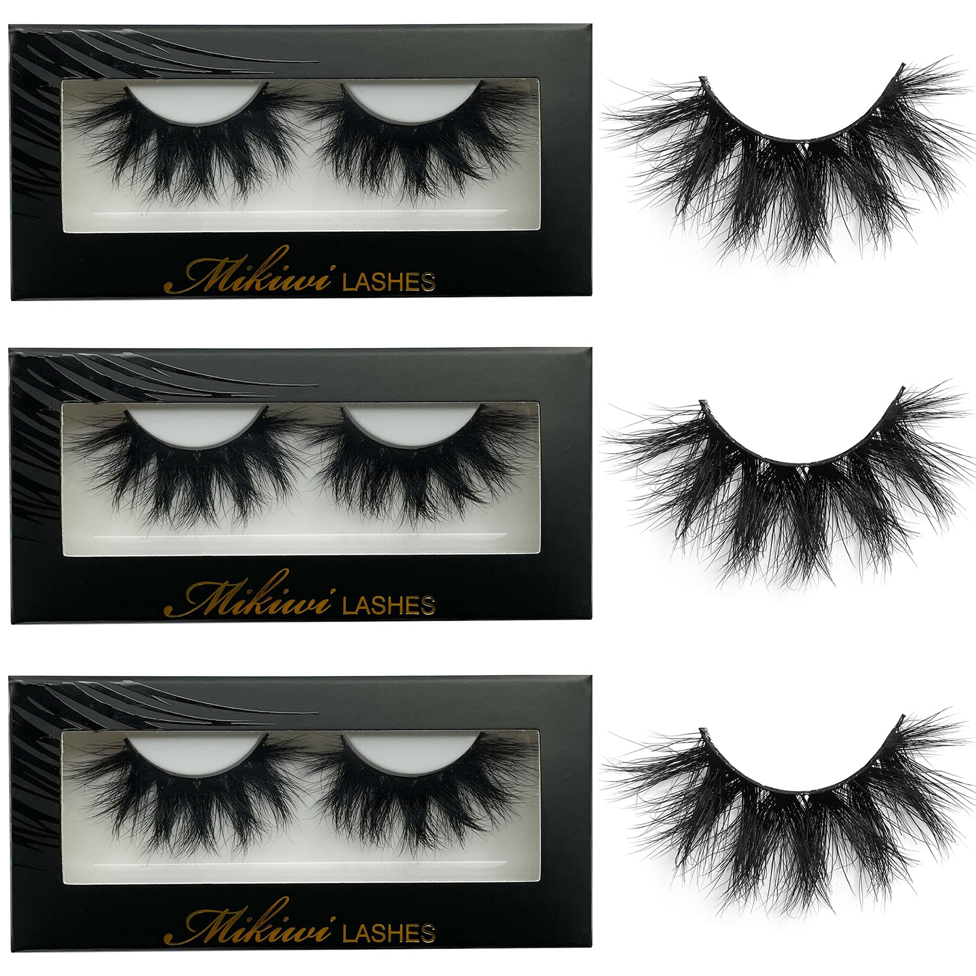 Mikiwi lightweight lashes deliver feather-soft wear and day-long comfort