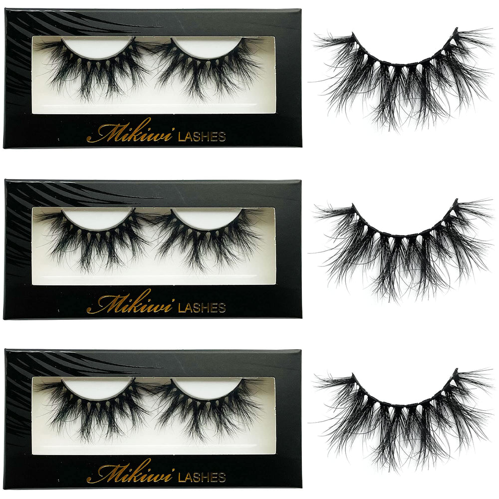 Mikiwi eyelashes show ultra-soft, light-weight fibers for comfortable wear