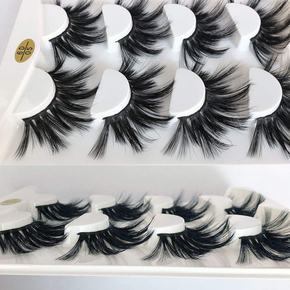 MIKIWI fluffy crossed lashes create voluminous, dimensional eye definition.