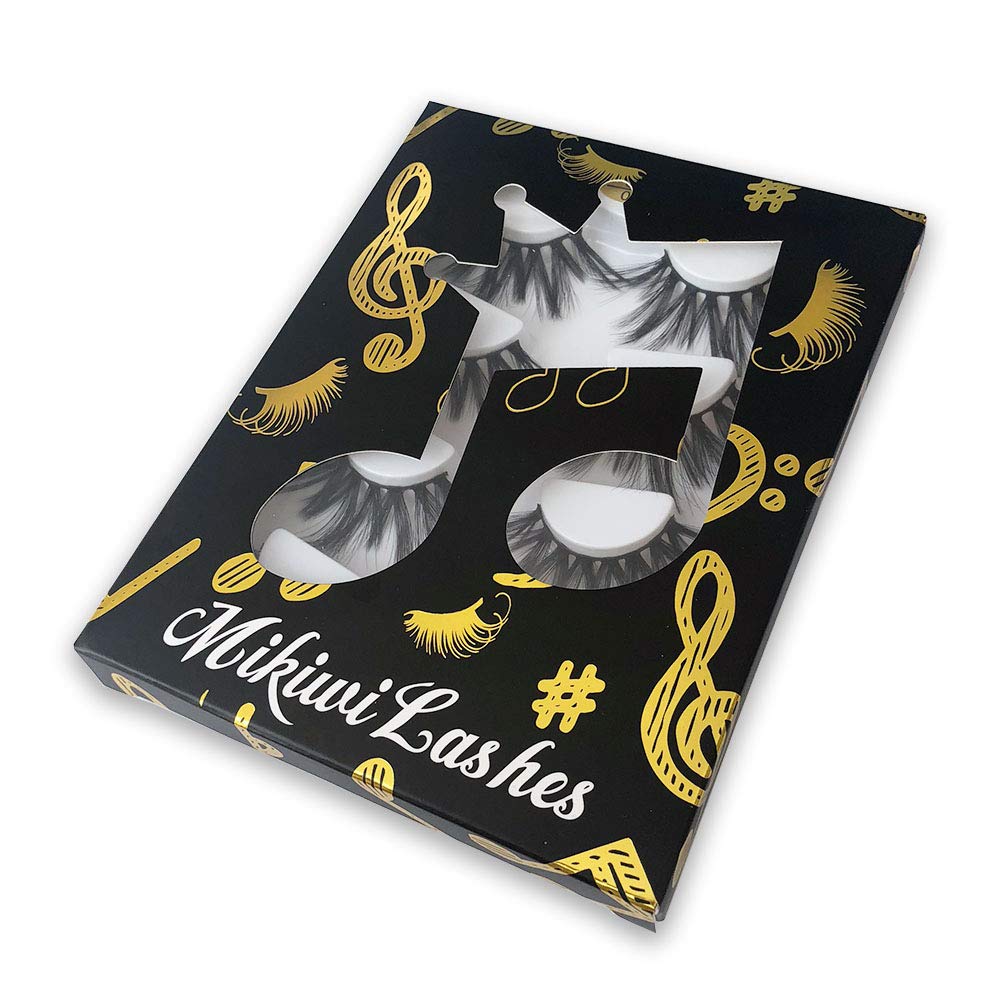 Mikiwi Lashes for night out or dating nights.