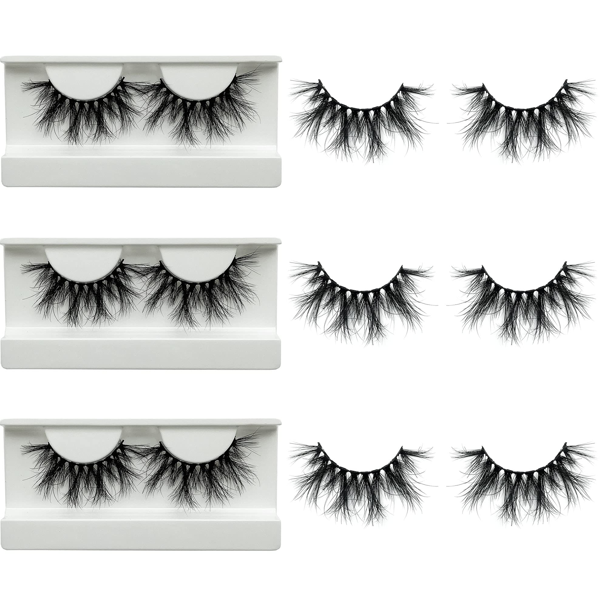 Mikiwi lashes reusable up to 15-25 wears with proper care