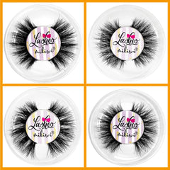 Mikiwi mink lashes reusable 20-25 wears with proper care
