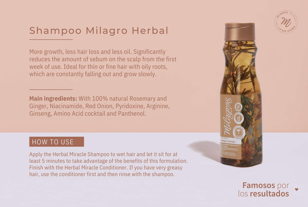 MILAGROS Rosemary Shampoo lather forms a rich foam during wash.