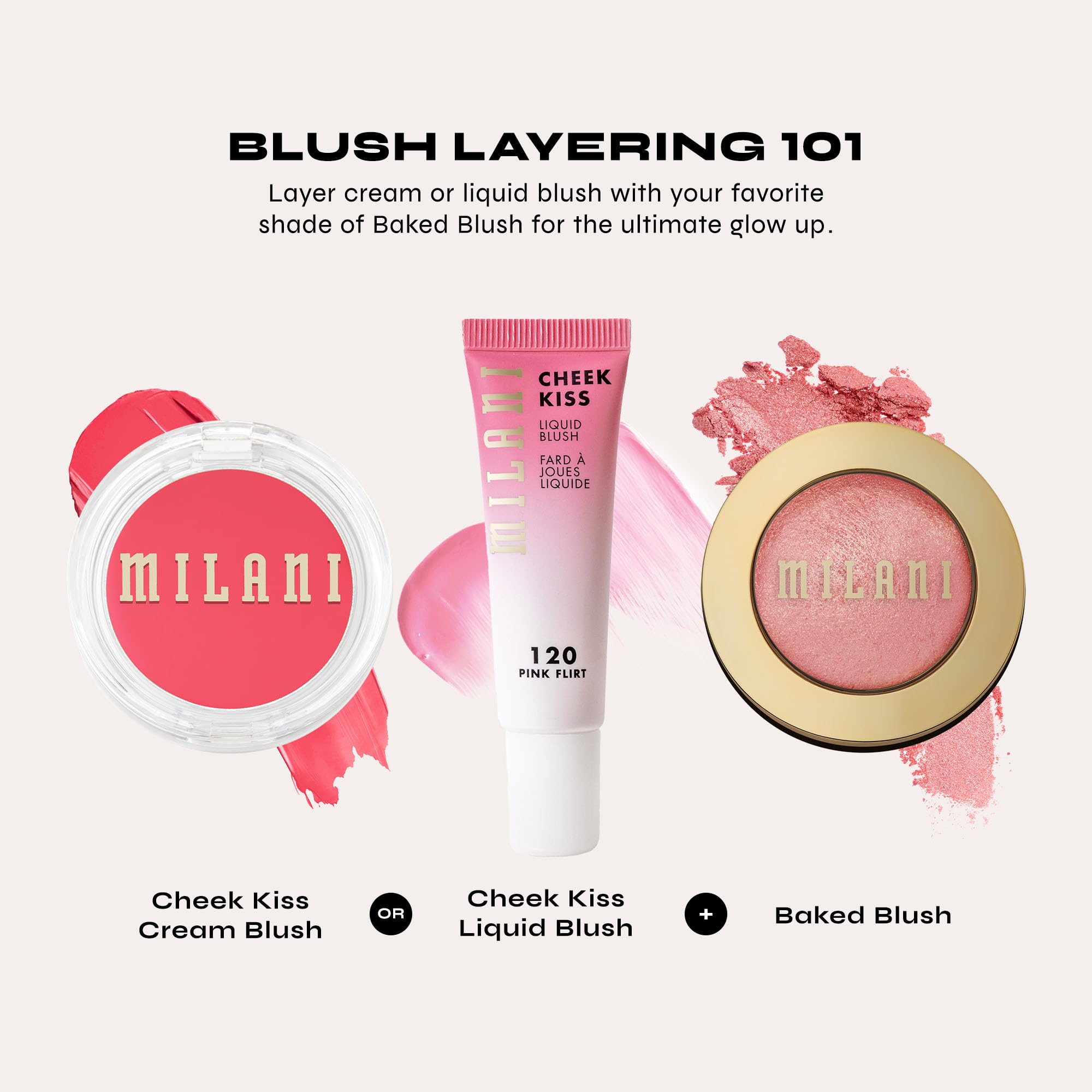 Cruelty-free Milani makeup with sunbaked terracotta-inspired finish for warmth