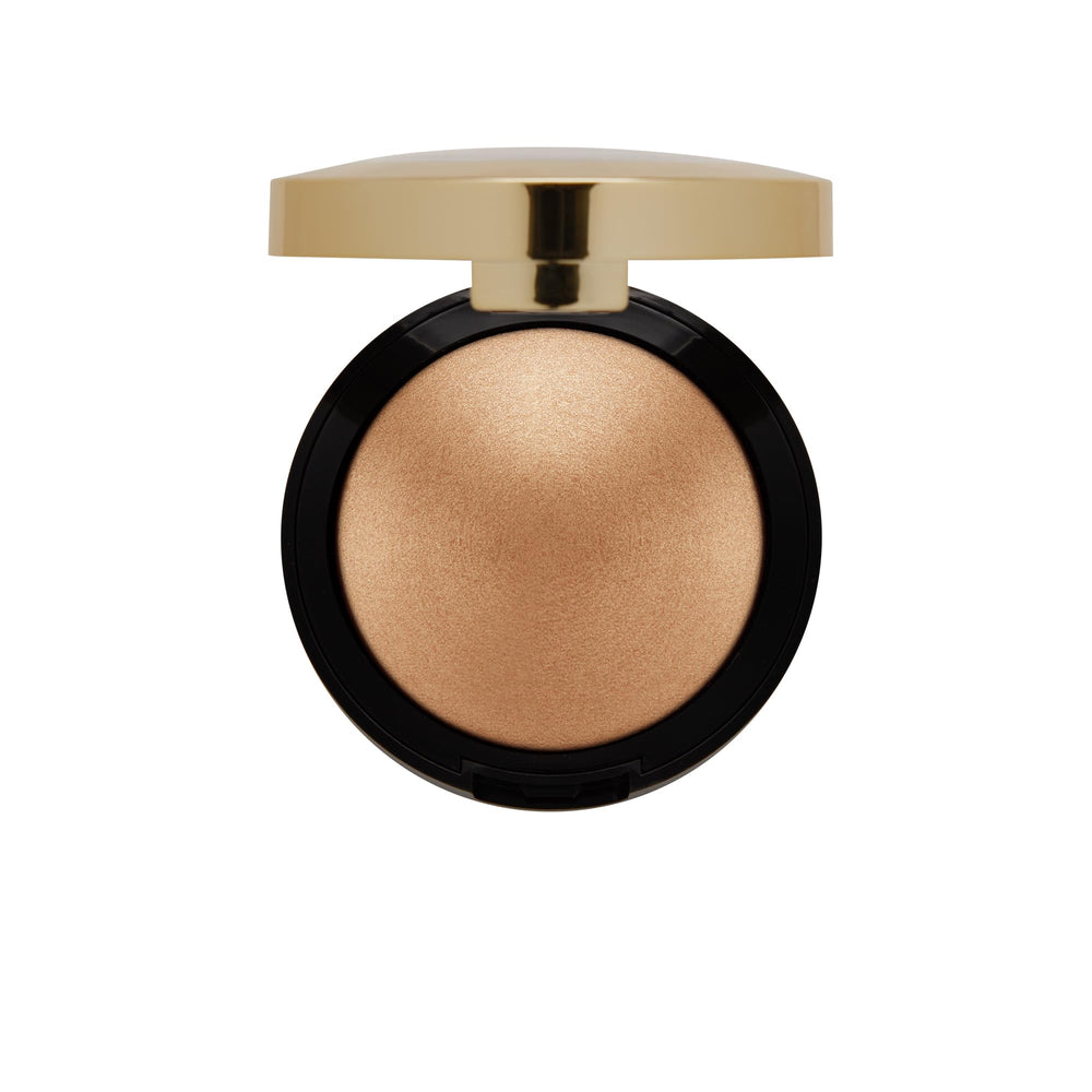 Milani Champagne D'Oro closeup texture reveals velvety micro-fine powder.