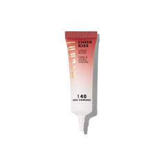 Milani Cheek Kiss Rose Romance blend on skin for seamless day-to-night glow.