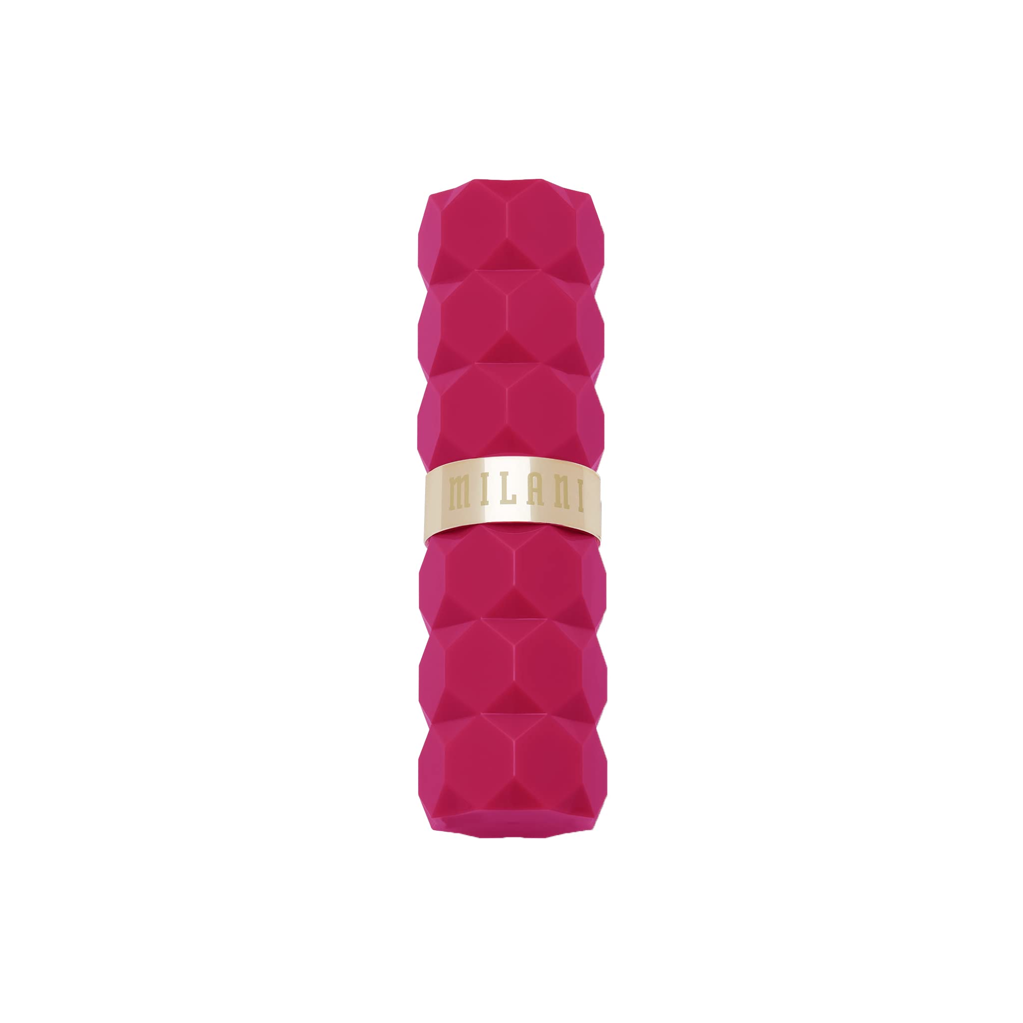 Milani Blossom lipstick with hyaluronic acid nourishes lips for soft feel.