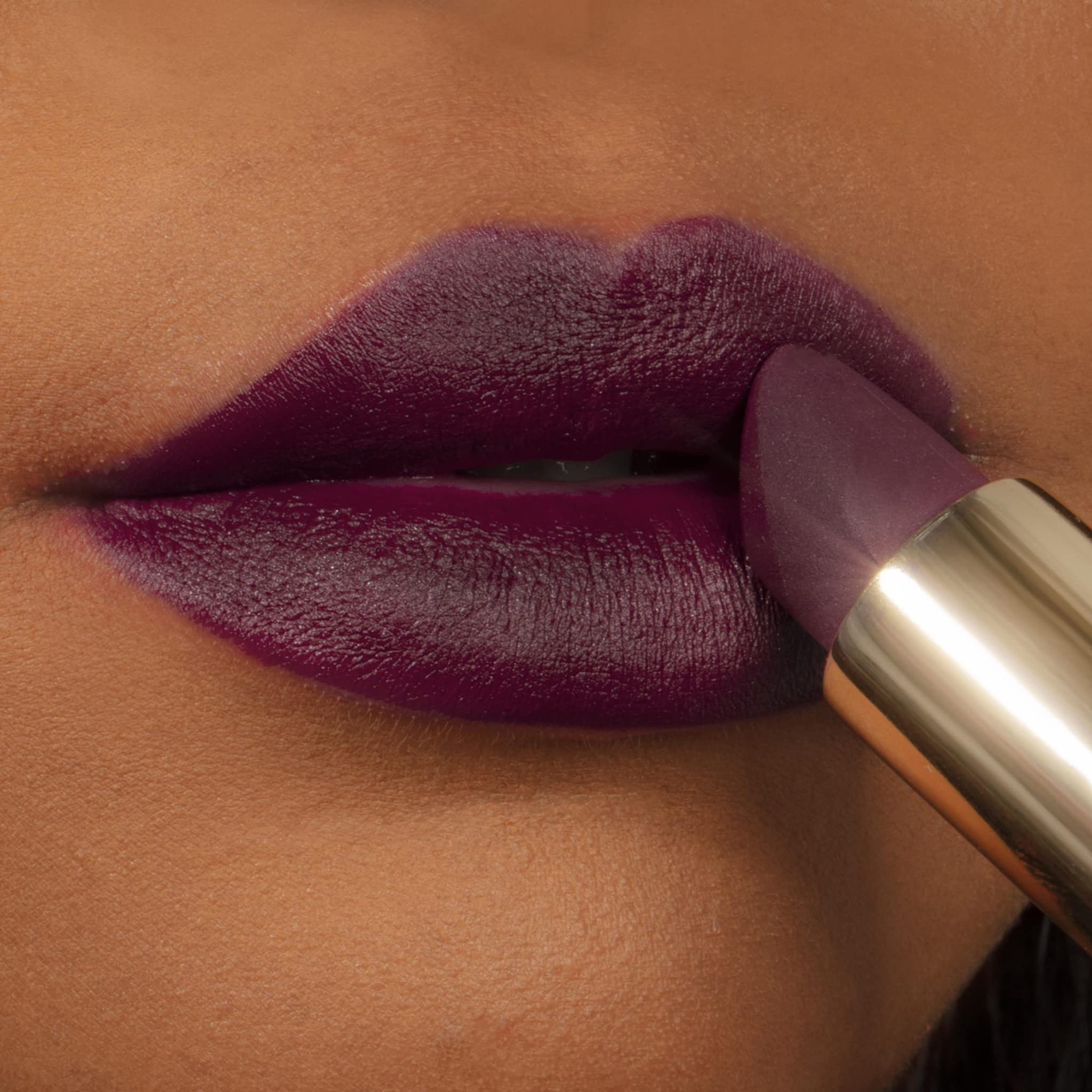 Milani Color Fetish Matte Lipstick Dahlia is vegan and cruelty-free.