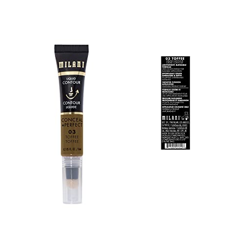 Toffee shade dispenses evenly for balanced contour along the jawline.