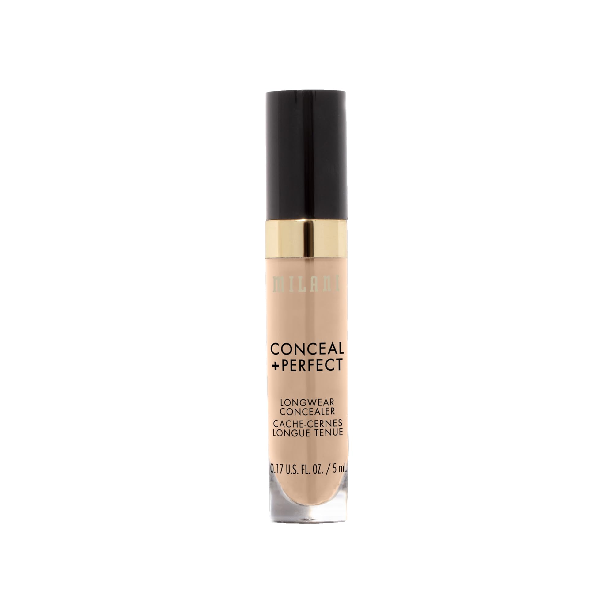 Milani Conceal + Perfect Longwear Concealer carries vegan, cruelty-free status for ethical choice