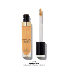 Milani Conceal + Perfect longwear doe-foot applicator delivers precise coverage.