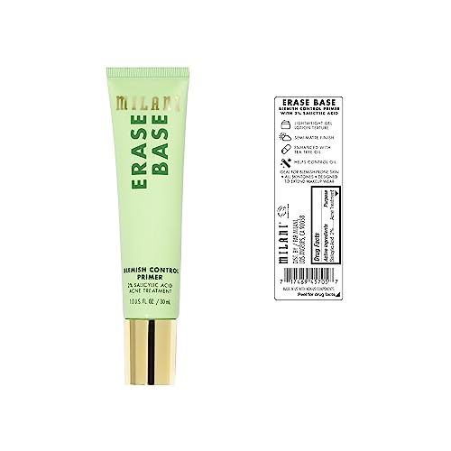 Milani No Pore Zone matte pump demonstrating oil control for a smooth finish