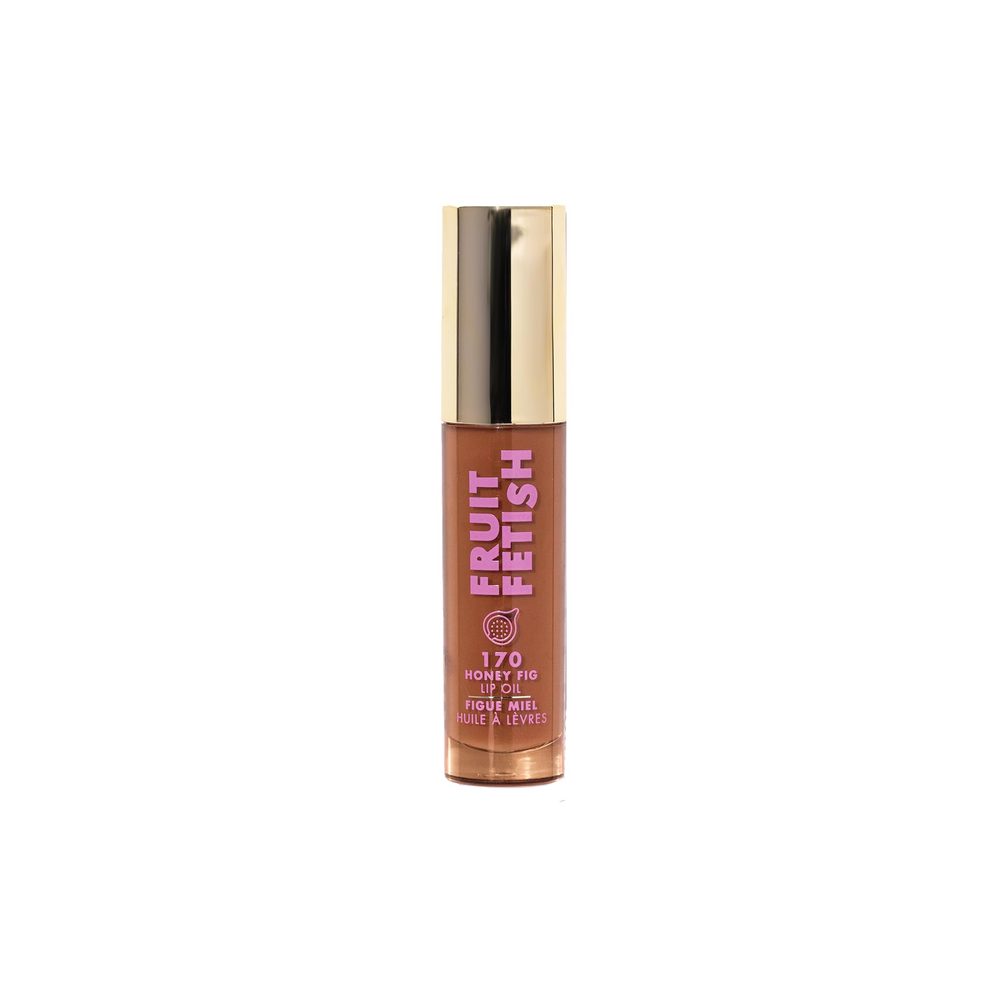 Lips swatch shows natural tint and fruit aroma