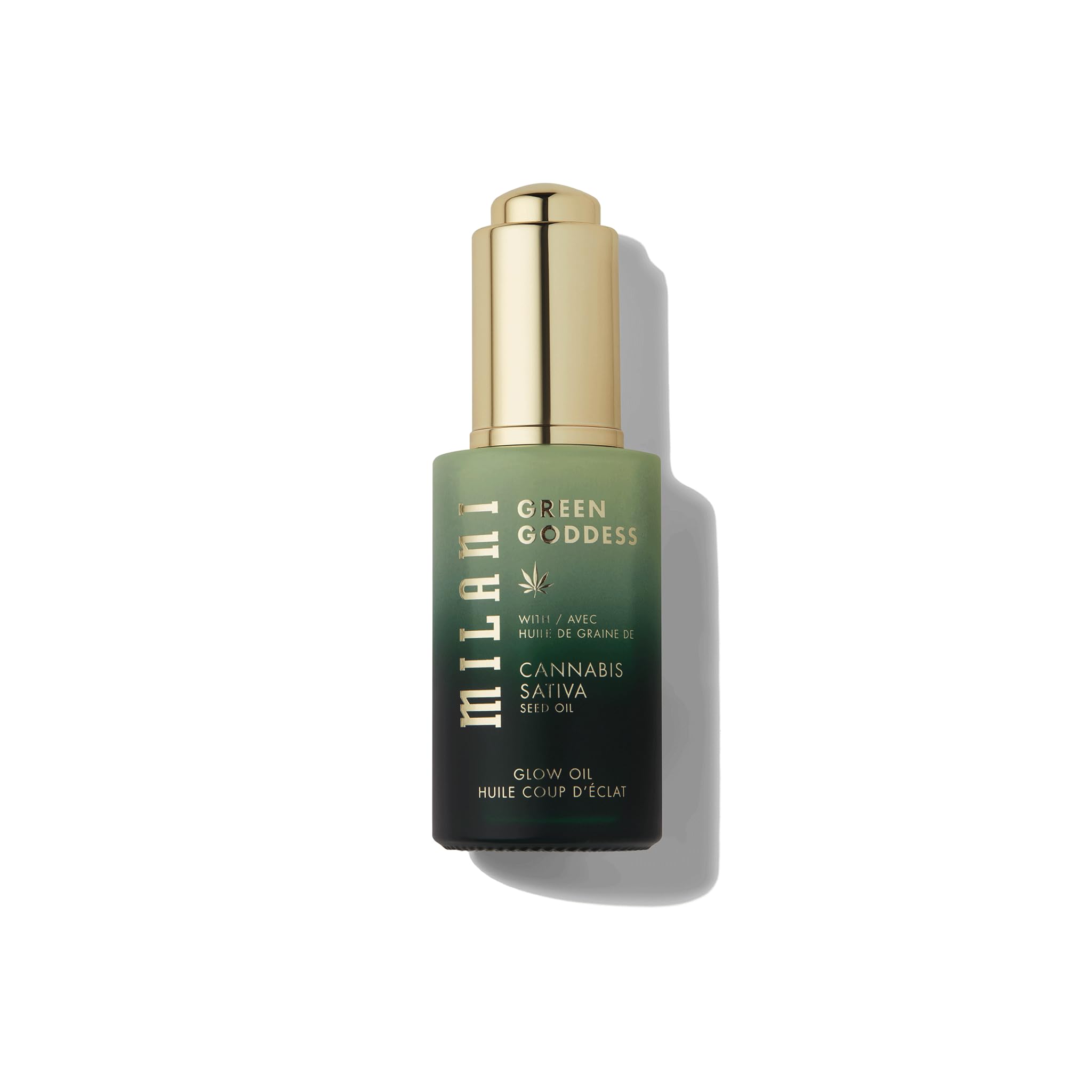 Fragrance swirls evoke bergamot, vetiver, verbena notes in Milani oil.