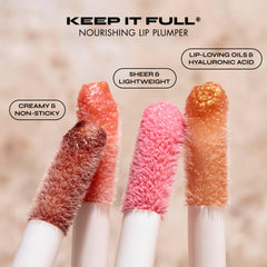 Milani Keep It Full formula with hyaluronic acid hydrates lips