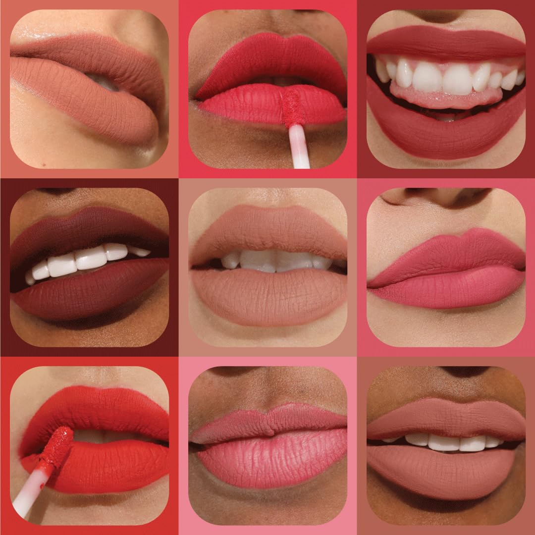 Milani Stay Put Lipstick cruelty-free logo on packaging.