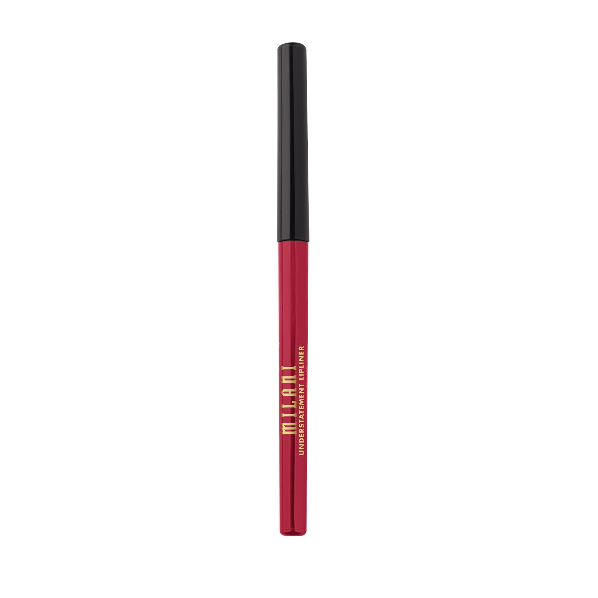 Milani Understatement Lipliner creamy formula enables seamless lip base.