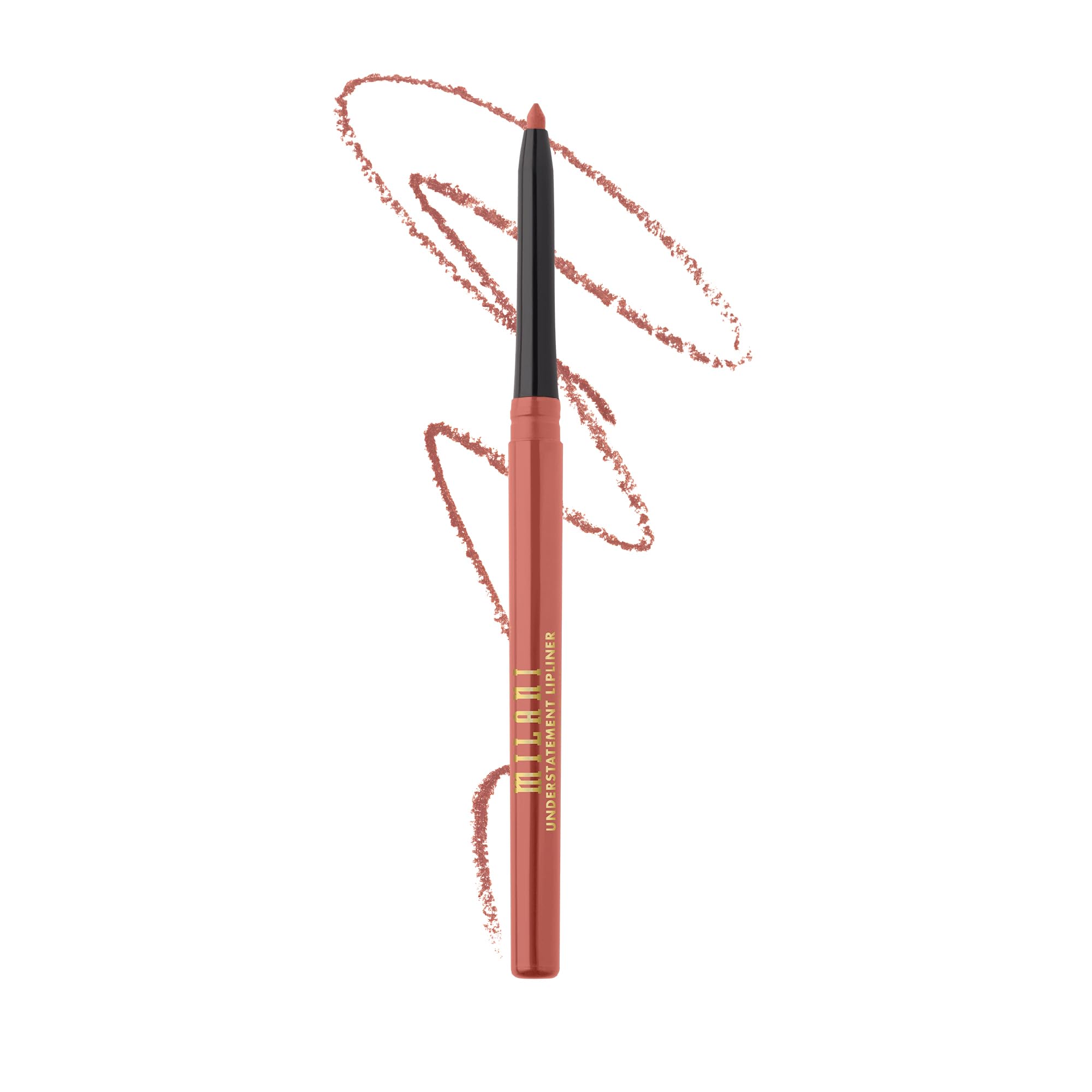 Milani Understatement Lip Liner Pencil retractable for effortless outlining.