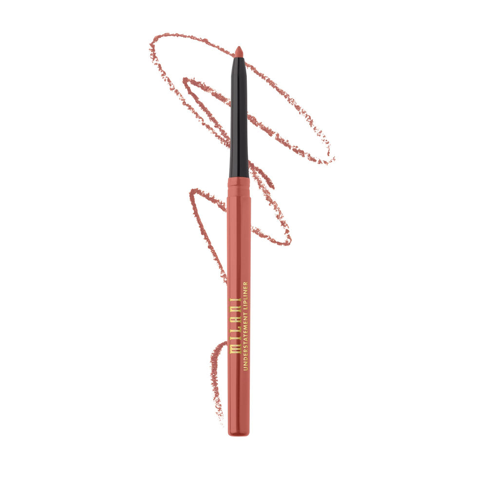 Milani Understatement Lip Liner Pencil retractable for effortless outlining.