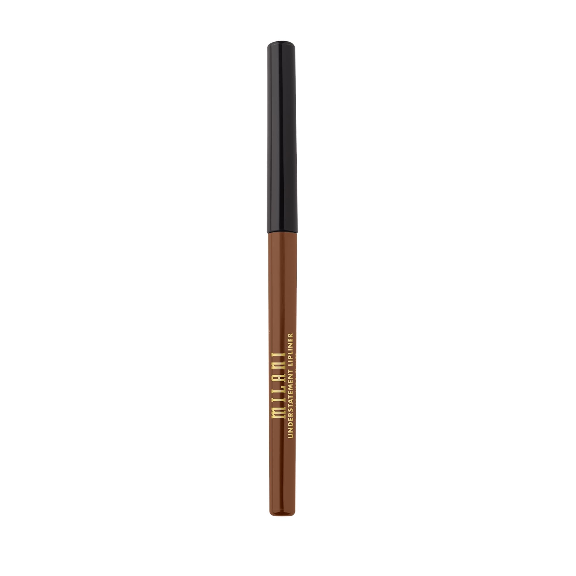 Milani Understatement Lipliner defined contour when paired with lipstick.