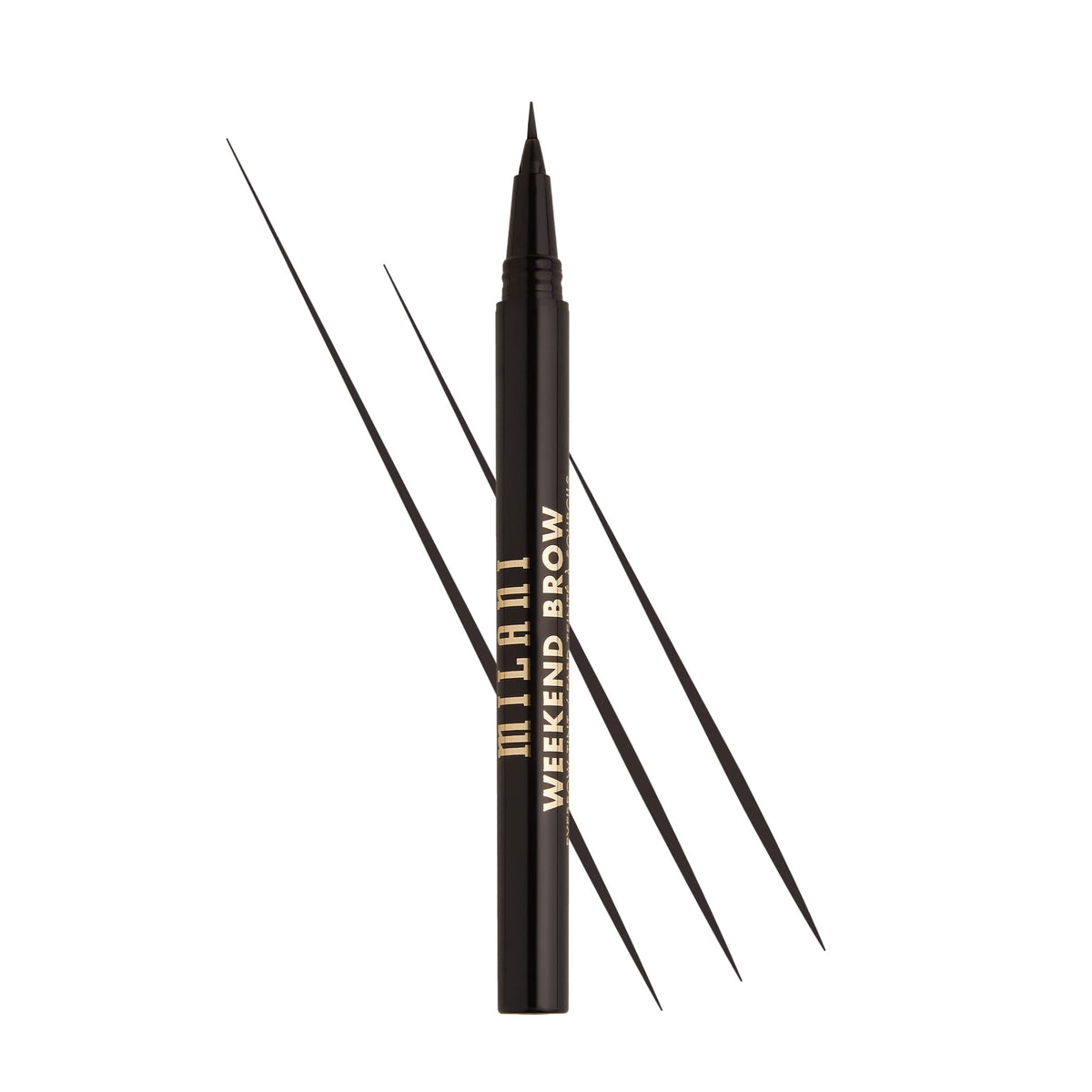 Milani Weekend Brow Tint Espresso packaging with wand for precise application.