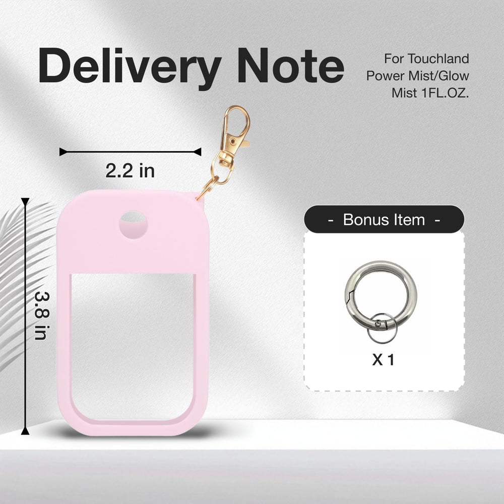 MILASONUS pink case with color option for easy ID.