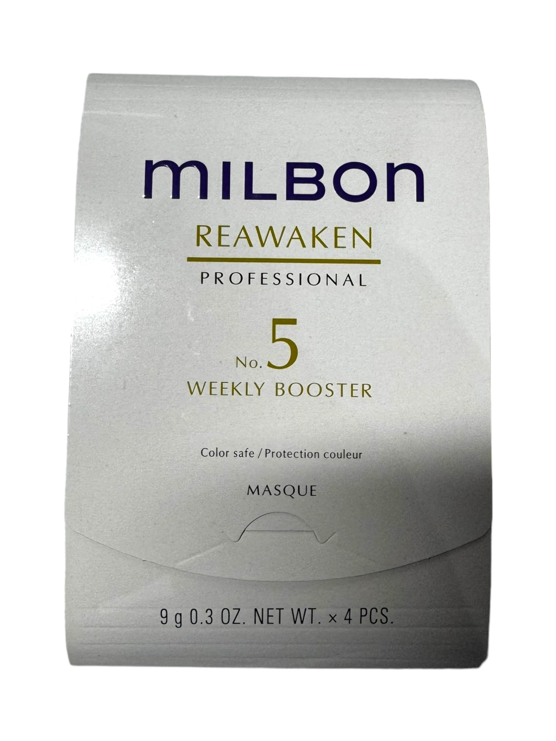 Milbon N°5 Reawaken — bouteille pratique favorisant l'hydratation durable.