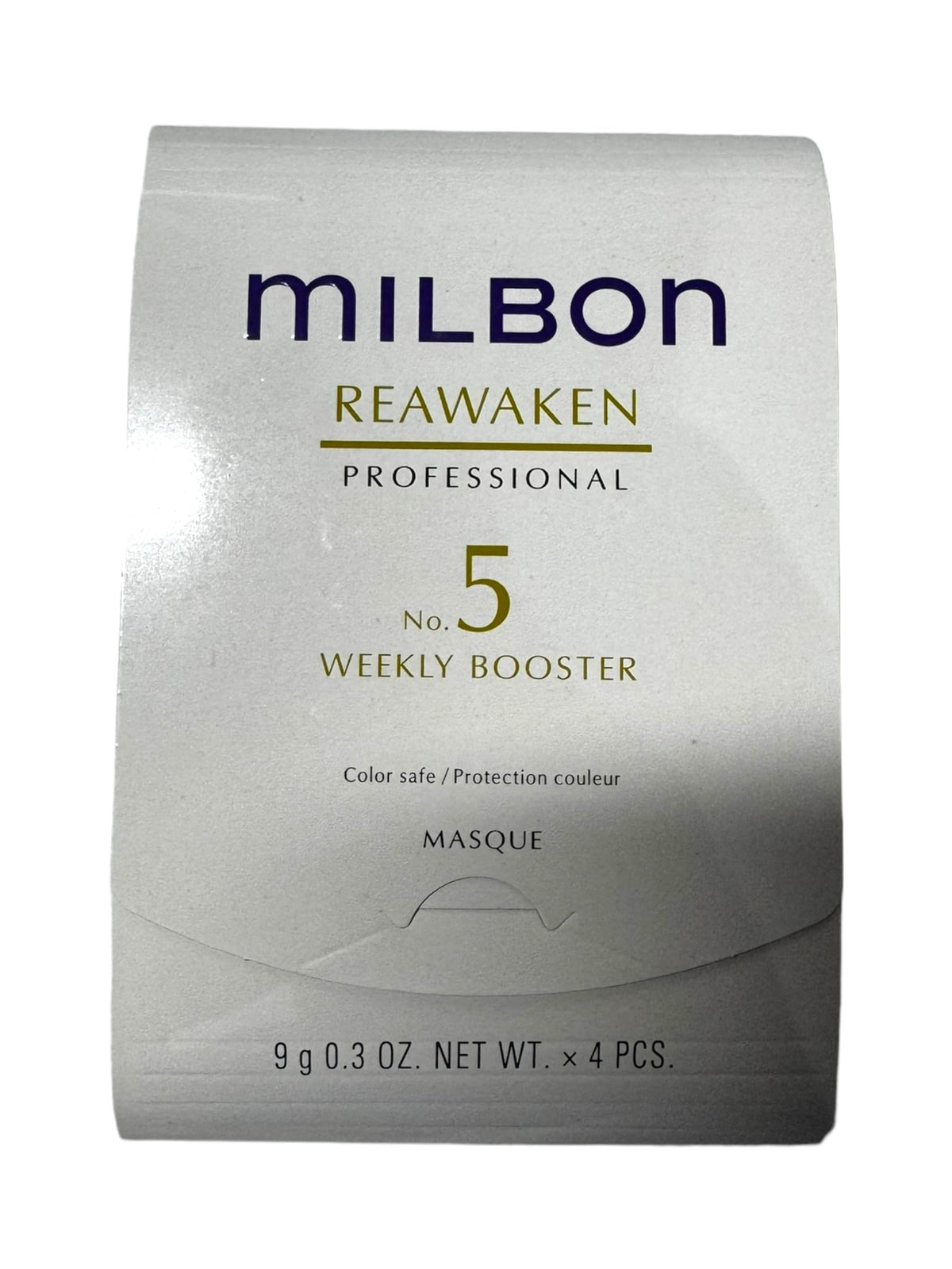 Milbon N°5 Reawaken — bouteille pratique favorisant l'hydratation durable.