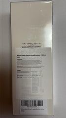 Milbon Repair Restorative Shampoo label highlighting Dual-Repair technology for strong strands.