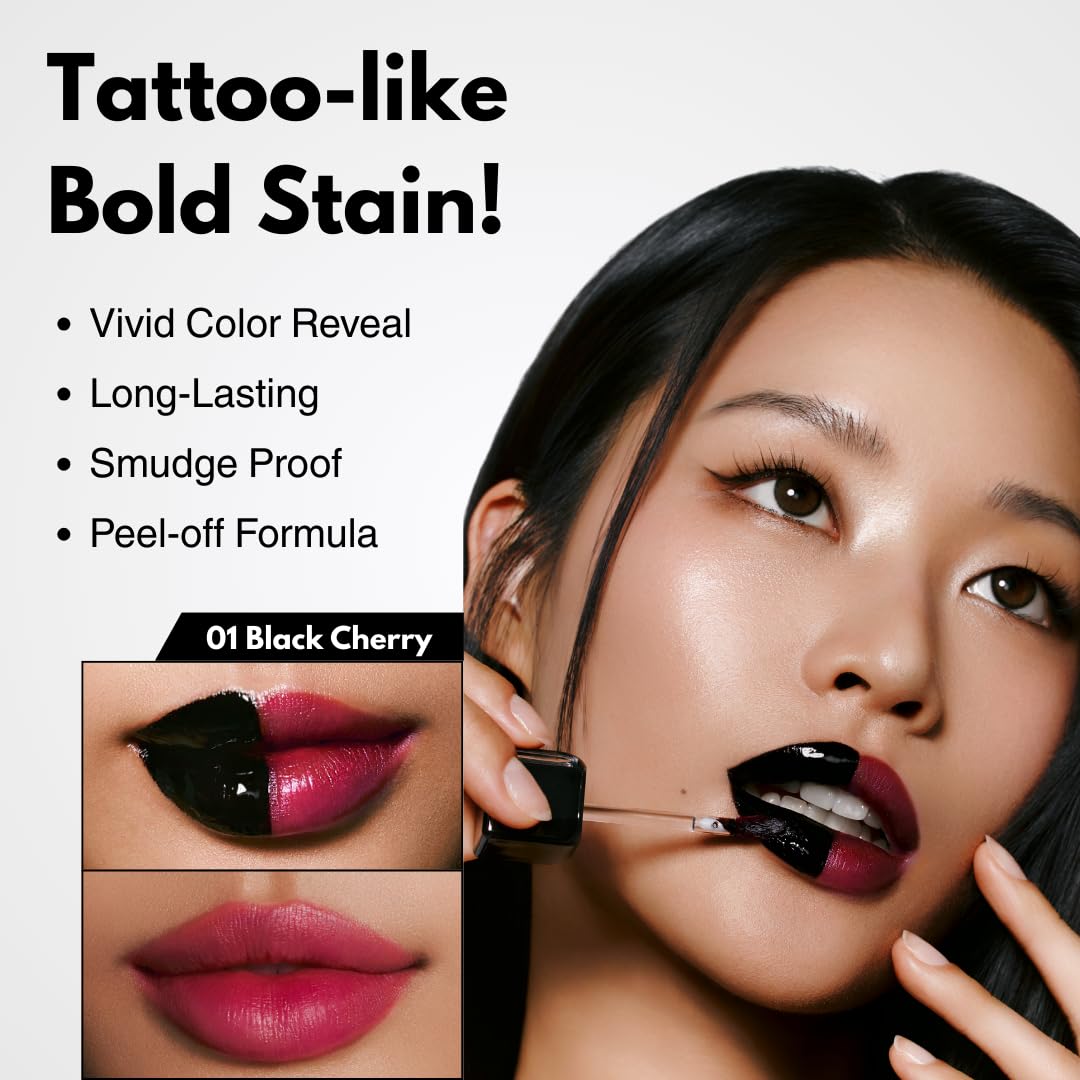 MILKTOUCH Lip Tattoo applicator tip enables precise lip lining for clean edges.