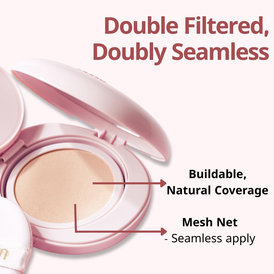 MILKTOUCH Cushion Foundation texture creme legere qui s etale sans surcharge.