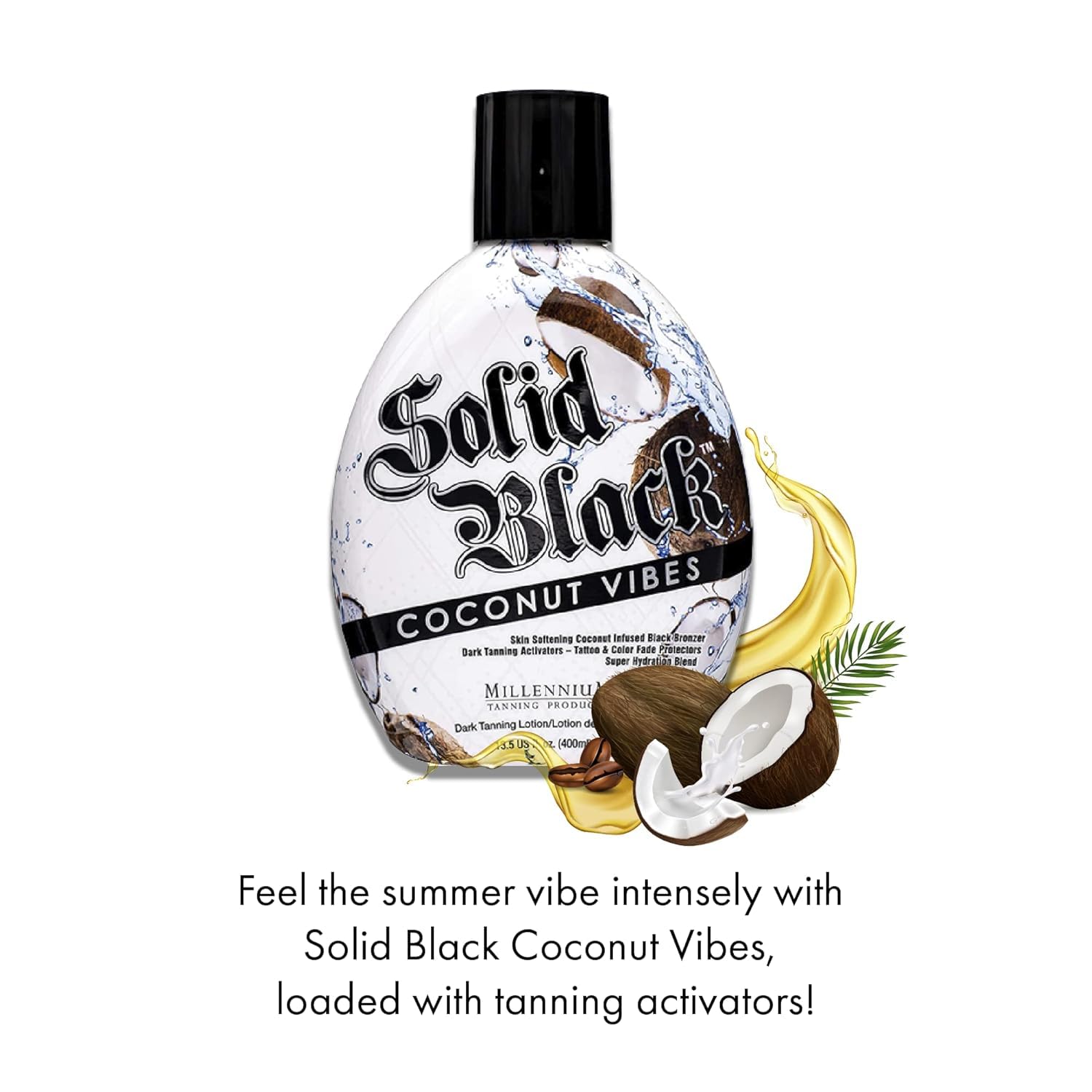 Millennium Tanning lightweight non-greasy texture for comfortable sessions