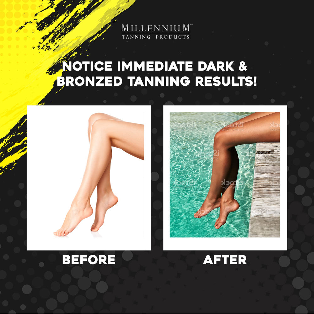 Indoors and outdoors with Paint it Beyond Black for bronzing in any setting