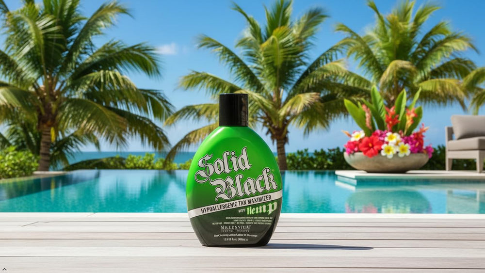 Salt Water Slate fragrance detail on Solid Black packaging.
