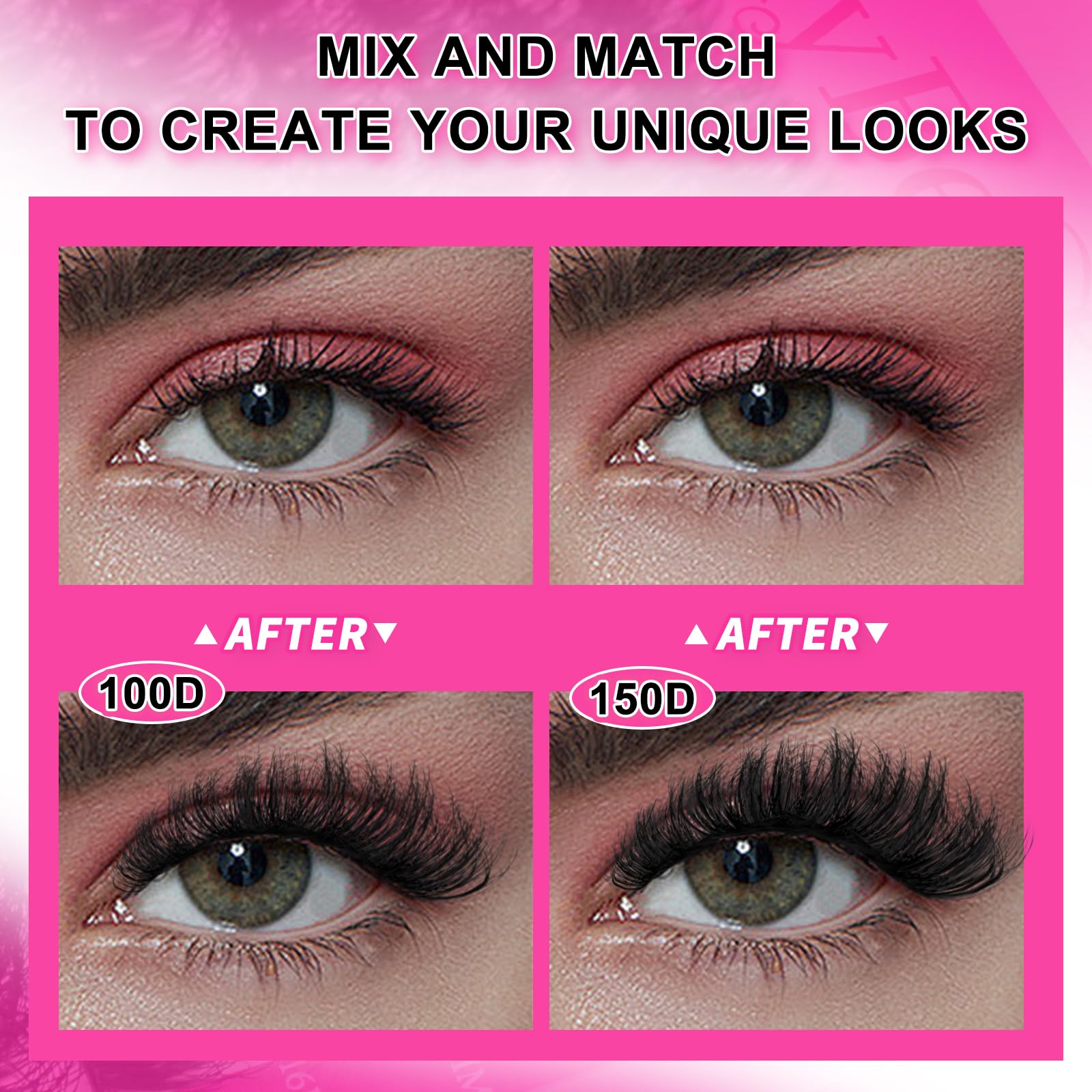MilyBest Fluffy Lash Clusters 150D create dramatic volume instantly